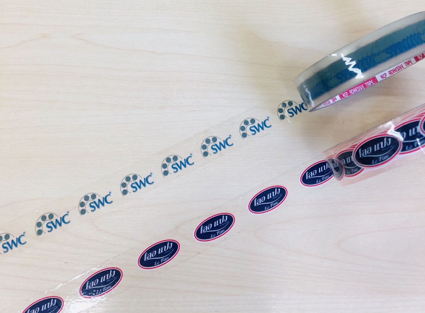 เทปพิมโลโก้